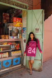 ICE HOCKEY JERSEY FUCHSIA
