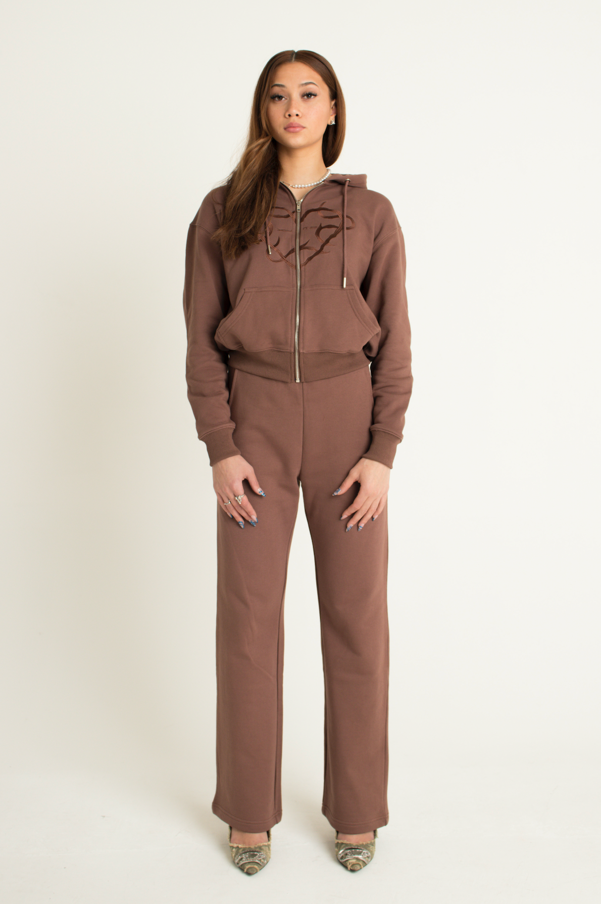 PUEBLO PINK TRACK PANTS